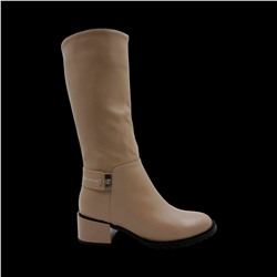 Сапоги женские евро зима HZM2646X бежевые