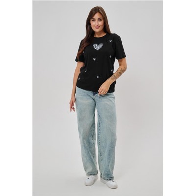 Футболка женская 88532 (Черный)