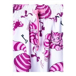 Комплект трикотажный для девочек: фуфайка (футболка), шорты PLAYTODAY, 1239773