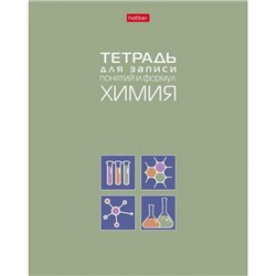 Тетрадь для записи понятий и формул А5 48л "ХИМИЯ" (092146) 34838 Хатбер