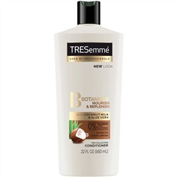Tresemme, Восстанавливающий кондиционер для волос Botanique, Nourish & Replenish, 650 мл