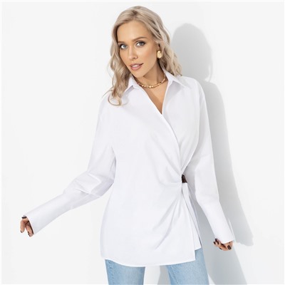 Рубашка на запах из хлопка, Переиграла всех