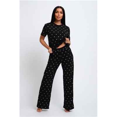 Пижама женская 308 (Черный)