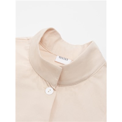 Костюм женский (блузка, шорты) MINAKU: Enjoy, молочный, размер 48