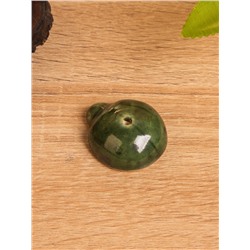 Подставка под благовония «Божья коровка», 4×3.5×1.5 см, керамика, зелёная
