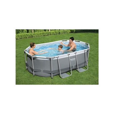 Бассейн каркасный Bestway Power Steel 5614 А, 305×200×84 см, фильтр-насос, диспенсер
