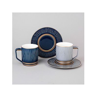 Чайный набор 4пр, на 2 перс, 250мл, HERBAL фрф LEFARD п/уп