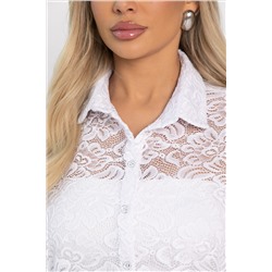 Рубашка кружевная Аристократка (белая) Б14511-10М