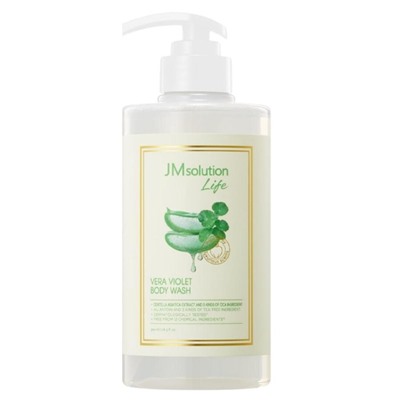 JMSolution Гель для душа с экстрактом алоэ вера Wash Body Vera Violet Life