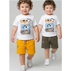 Шорты детские трикотажные для мальчиков, 2 шт в комплекте