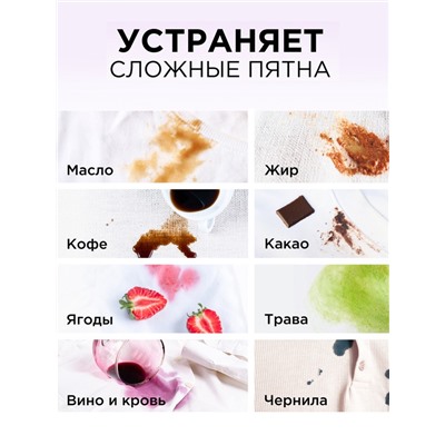 Пятновыводитель Synergetic, гель, для предварительной обработки пятен гипоаллергенный, биоразлагаемый,250 мл