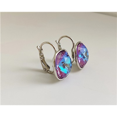 Серьги с кристаллами Swarovski