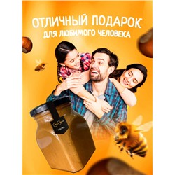 Мед-суфле с фундуком 1 кг.