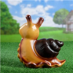 Садовая фигура из гипса «Улитка с улыбкой», 12×26×28 см