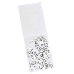 Раскраска для девочек «100 листов. Добрые принцессы», для детских садов и центров развития