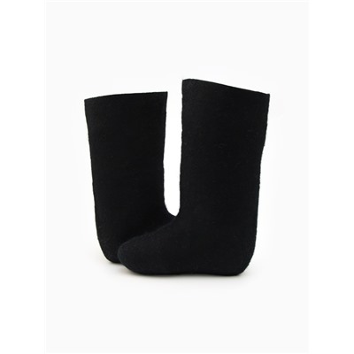 Валенки женские, размер 40 (28), чёрные