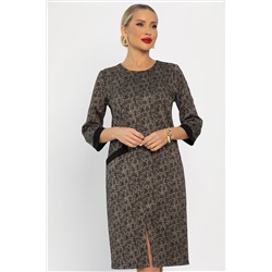 Платье Твоя мода (коричневое) П13746-19М