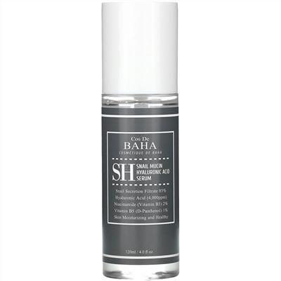 Cos De BAHA, SH, Snail Mucin HA Serum, 4 fl oz (120 ml)