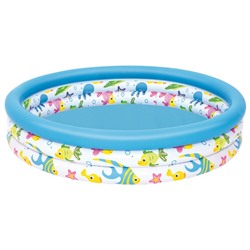 Бассейн надувной, 122×25 см, от 2 лет, МИКС, 51009/51226 Bestway