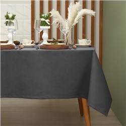 Скатерть «Этель» Kitchen, 150×180 см, 100% хлопок, саржа 220 г/м², серая