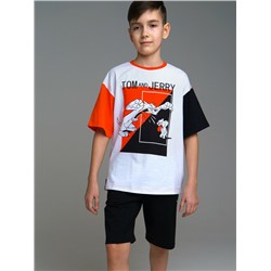 Фуфайка трикотажная для мальчиков (футболка)