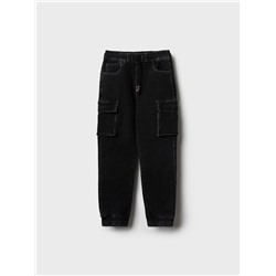 Брюки текстильные джинсовые для мальчиков