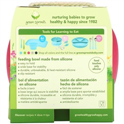 Green Sprouts, Learning Bowl, 9+ Months, Pink, 1 Bowl
