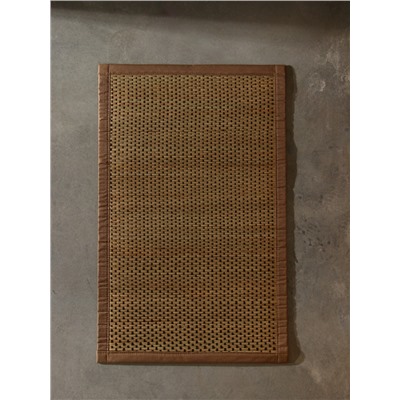 Коврик плетёный из сиграса, 80×50×0.7 см