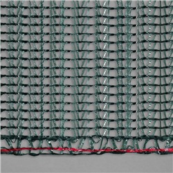 Сетка затеняющая, 50×4 м, плотность 35 г/м², тёмно-зелёная, в рулоне