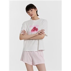 КОМПЛЕКТ ЖЕНСКИЙ (ДЖЕМПЕР, ШОРТЫ) 592591