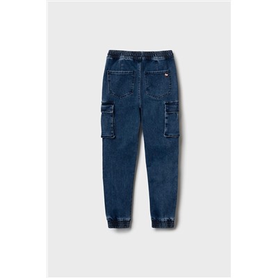 Брюки текстильные джинсовые для мальчиков PLAYTODAY, 1241593
