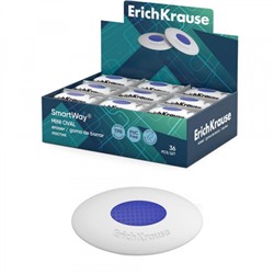 Ластик EK45533 SmartWay® Мини-овалl с держателем 40х26х8 мм ErichKrause