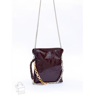 Сумка женская кожаная 6010-1L d.purple Polina&Eiterou  в Новосибирске