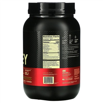 Optimum Nutrition, Gold Standard 100% Whey, Chocolate Peanut Butter, 2 lbs (907 g)