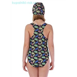 1017 Купальник сплошной для девочки (3-12 лет)