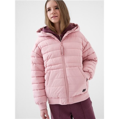 Куртка текстильная с полиуретановым покрытием для девочек