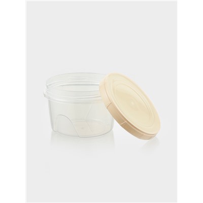 Набор банок для хранения продуктов «Фиджи», 3 шт., 700 мл, пластик, крышки МИКС