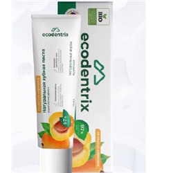 Паста Зубная Ecodentrix BIO ЗАЩИТА ОТ КАРИЕСА со вкусом ПЕРСИКА 75 мл