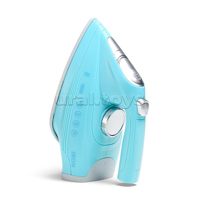 Бытовая техника "Утюг с гладильной доской" в коробке (цвет голубой)