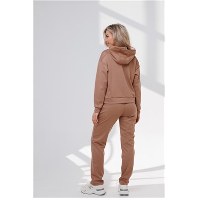 Костюм спортивный без начеса на молнии 43065