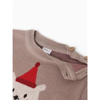 Костюм детский вязаный «Крошка Я. Зимний мишка», рост 92-98 см