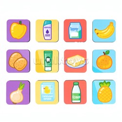 Игра настольная деревянная "Умный шопинг" Baby toys games