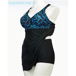 24460-2 Купальник раздельный платье (58-66)