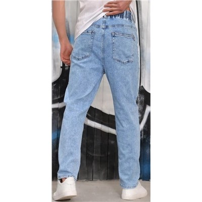 Джинсы бананы мужские