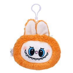 Игрушка Лабу 12 см с подвесом рыжий