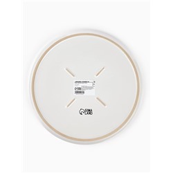 Блюдо керамическое «Цветочная поляна», d=27.3 см, ручная работа