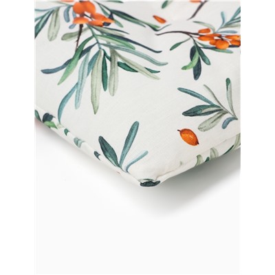 Подушка на стул «Этель» Berry garden, 42×42 см, белая