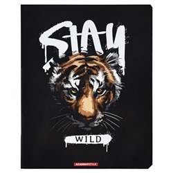 Тетрадь 96л. клетка "Большие кошки"