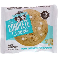 Lenny & Larry's, The COMPLETE Cookie, White Chocolaty Macadamia, 12 Cookies, 4 oz (113 g) Each