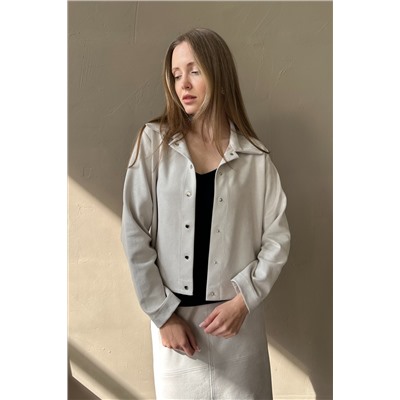 Жакет эко-замша  BASE101/01/Бежевый